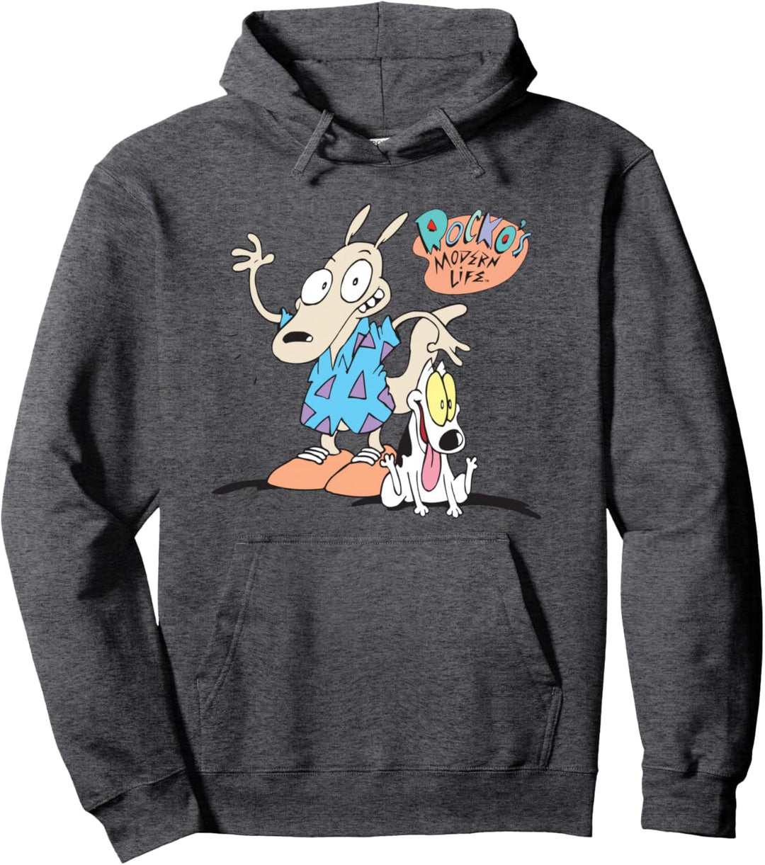 Rocko's Modern Life Spunky Logo Pullover Hoodie