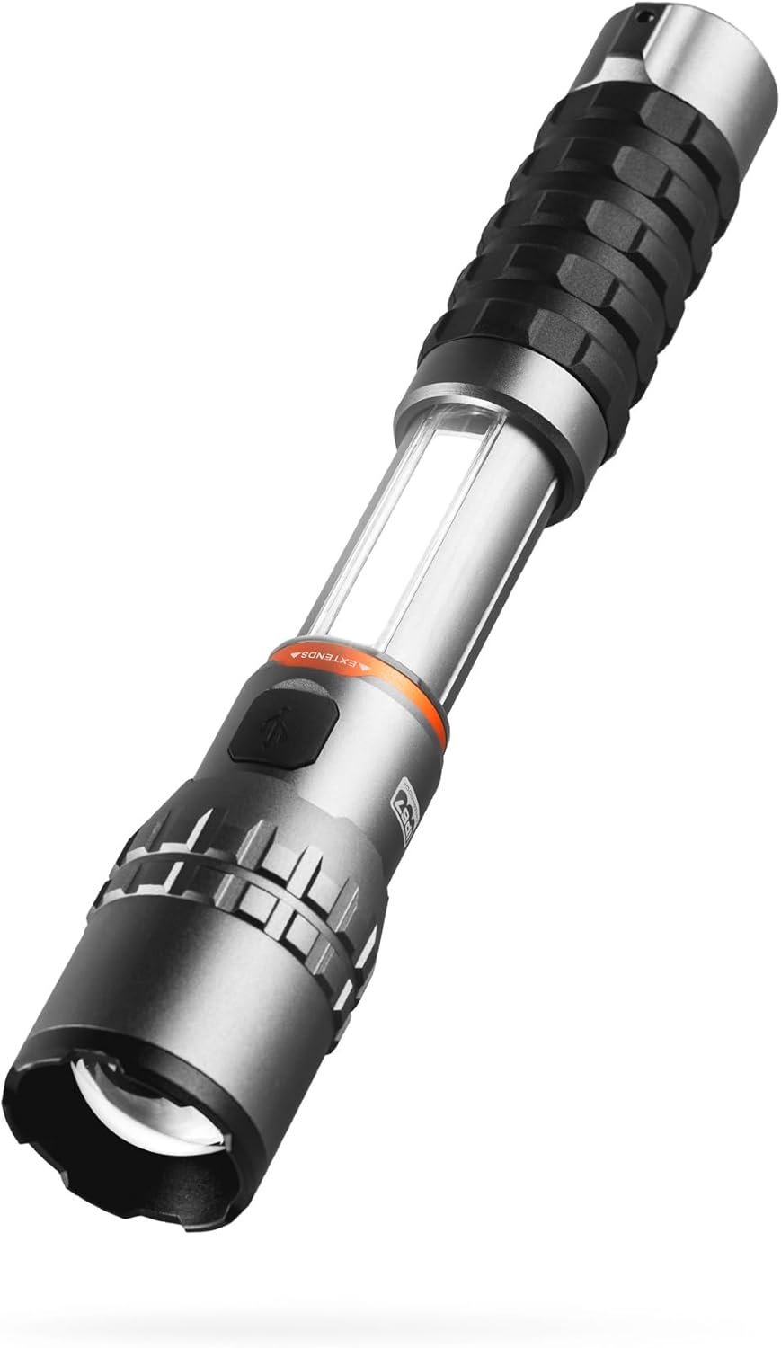 NEBO Slyde King 2K | 2000 Lumen wiederaufladbare Taschenlampe & 500 Lumen Arbeitslicht | 5 Leuchtmod