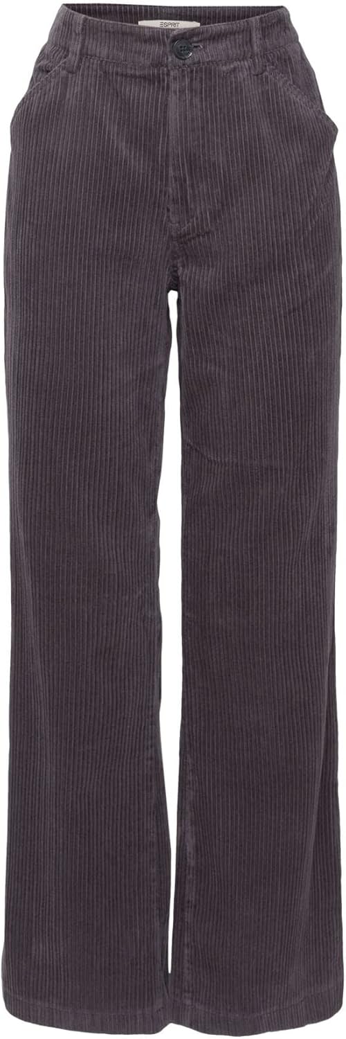 ESPRIT Damen Hose 102ee1b349 25W / 30L 010/Anthracite, 25W / 30L 010/Anthracite