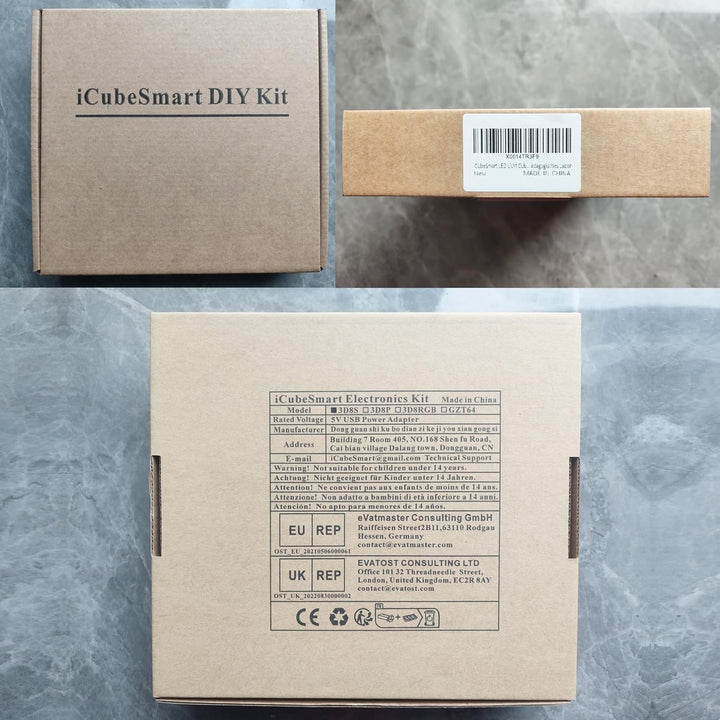 LED Licht Cube Kit 3D Led Cube 8x8x8 With Diy Kit Elektronische Kit für schulpädagogisches Labor