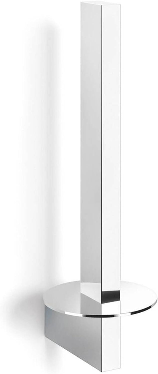 ZACK Linea PORTARROLLOS WC VERTI. Brillo, Ceramic, Silber, One Size