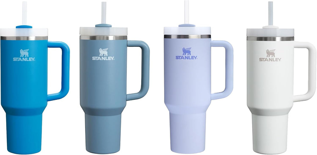 Stanley 1913 Quencher H2.0 FlowState Trinkbecher 1.2L - Indigo | Kühlt 11 Std. - 48 Std. eisgekühlt