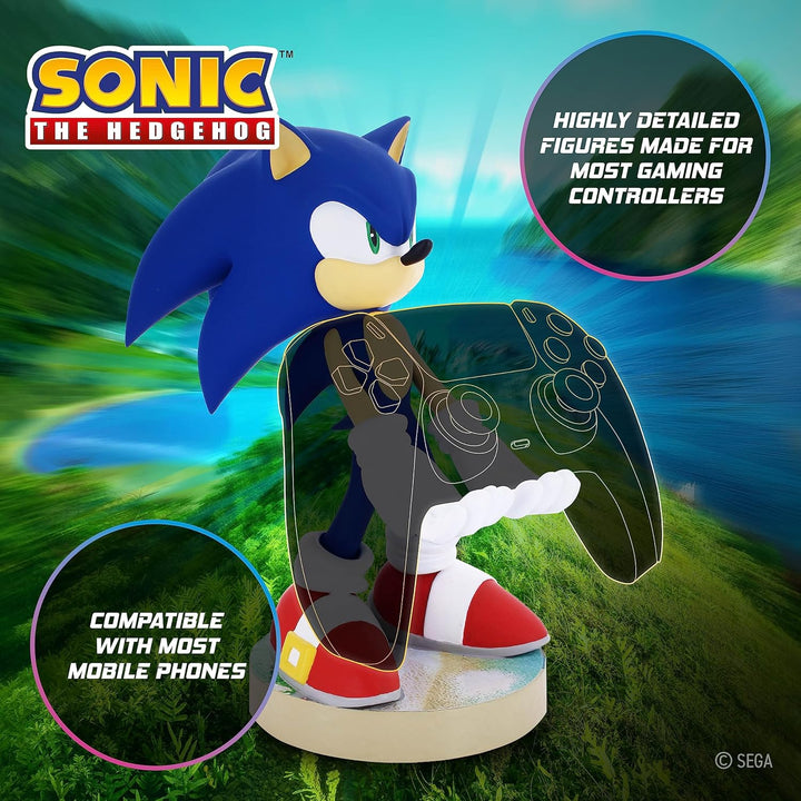 Cable Guys - Modern Sonic The Hedgehog Gaming Accessories Holder & Phone Holder for Controller (Xbox