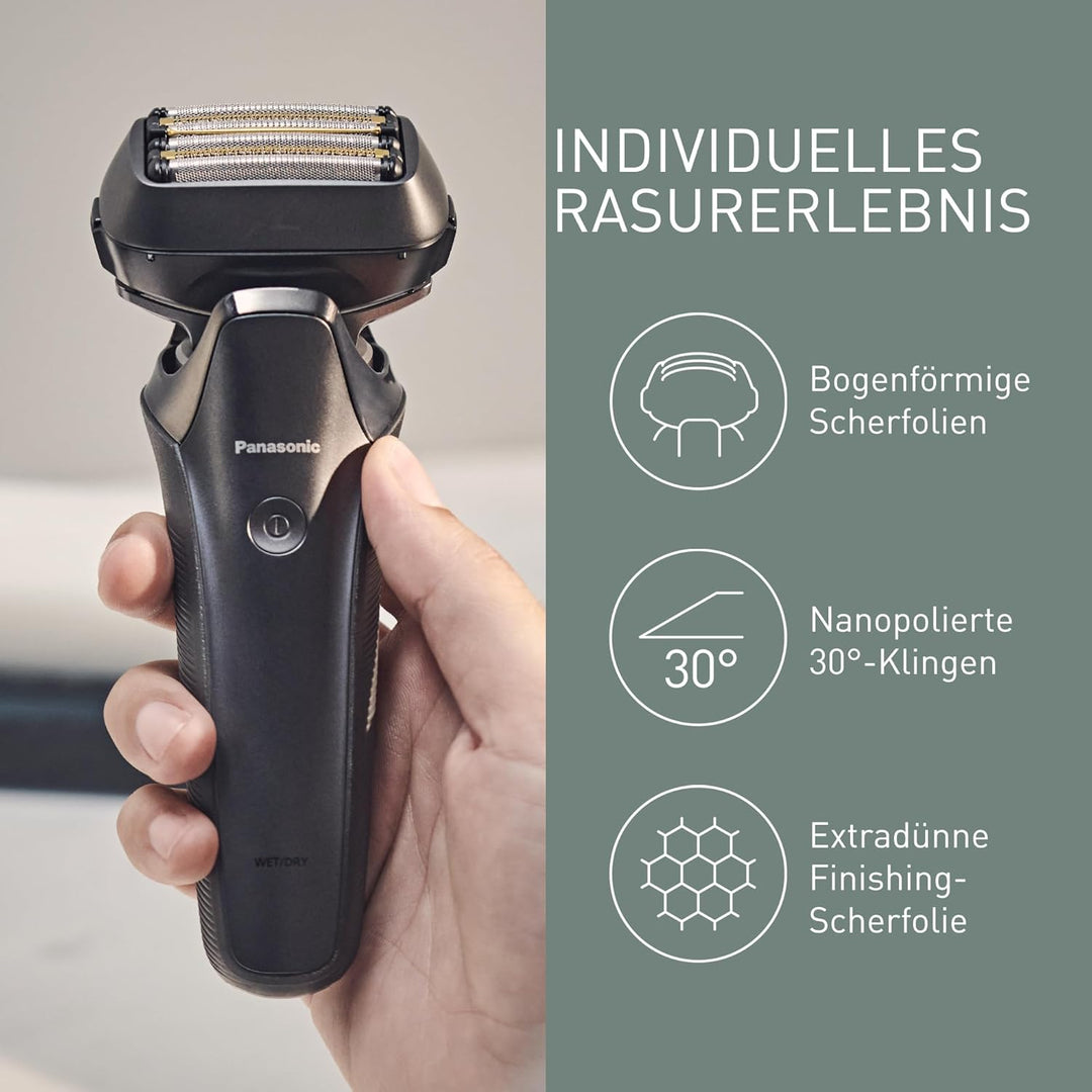 Panasonic WES9600Y1361 Ersatzklingen für Elektrorasierer ES-LS9A & ES-LS6A, Kombipack, 6-Klingen-Sys