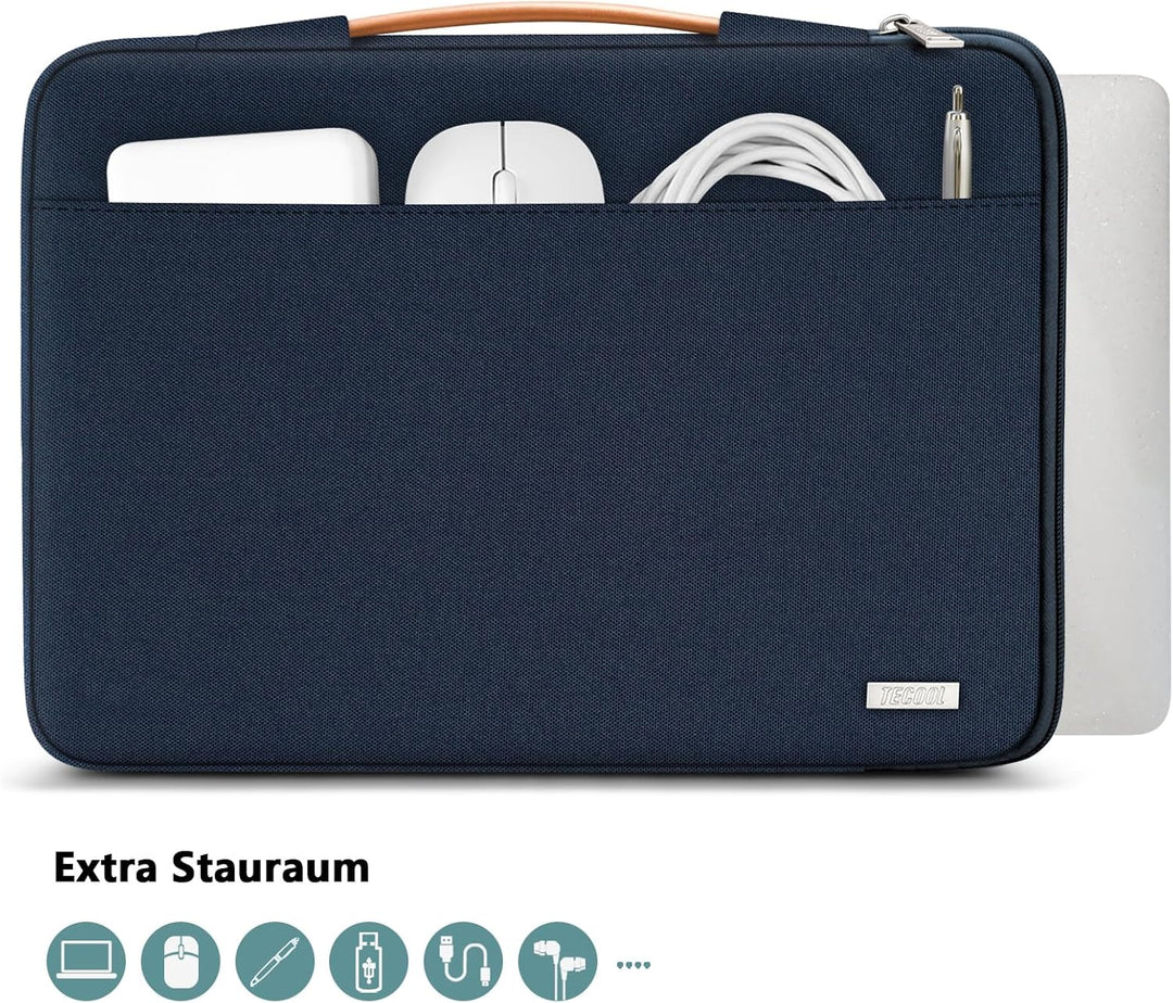 TECOOL 14 Zoll Laptop Tasche Hülle Laptoptasche für 14" Lenovo Thinkpad Ideapad HP Acer Dell Chromeb