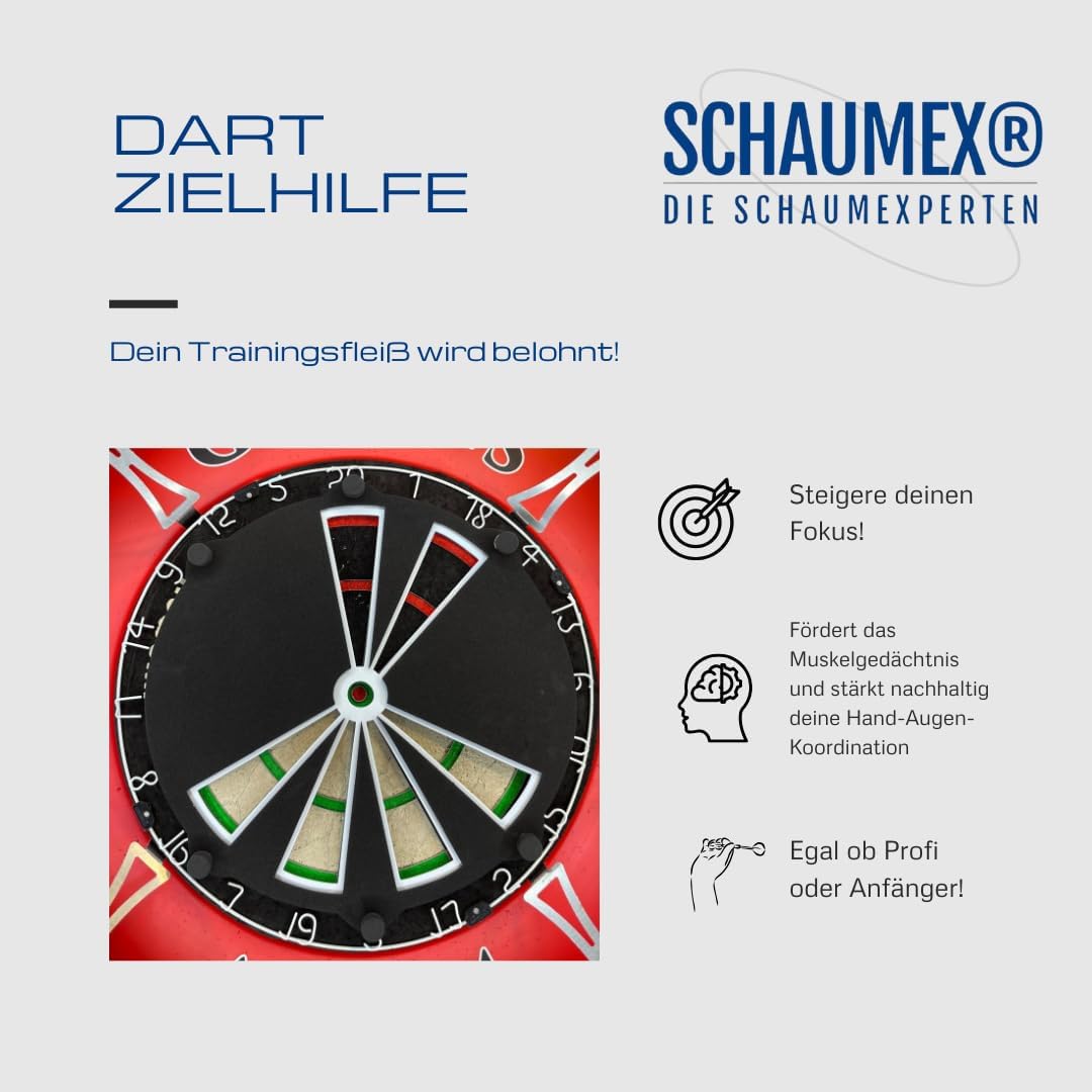 3er Set Dart Target Foam Super Sparpreis Trainer Dartscheibe aus Schaumstoff - Dart Zubehör - Traini