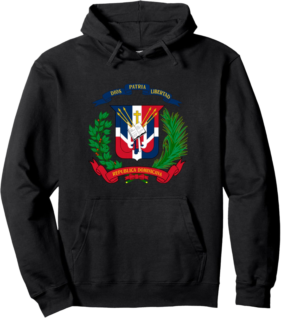 Dominikanische Republik Flagge Pullover Hoodie