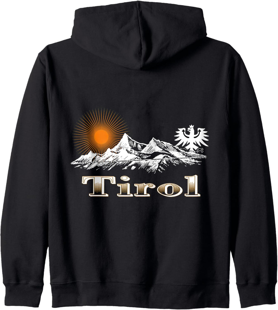 Tirol Shirt Tiroler Adler Tirol Wappen Berge Alpen tirol Kapuzenjacke