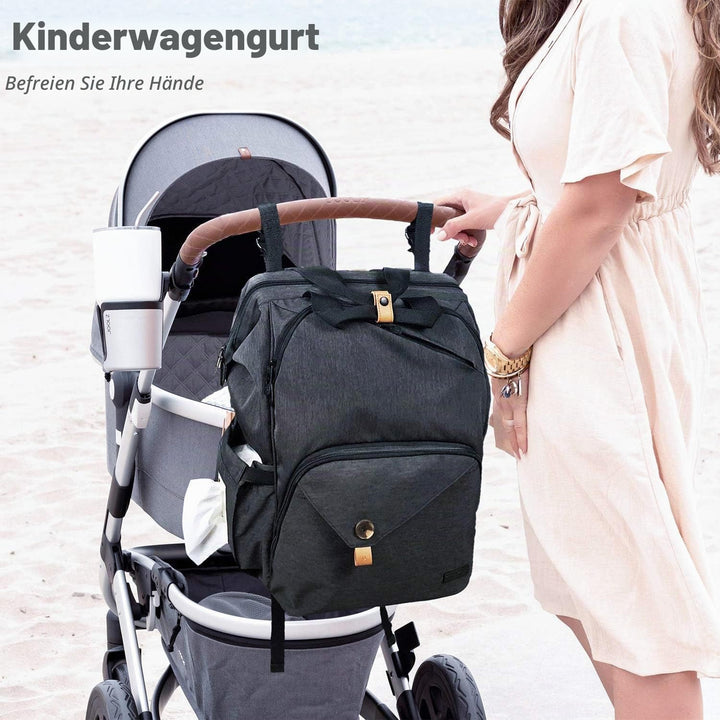 Hap Tim Baby Wickelrucksack Wickeltasche/Rucksack - Multifunktions-Designer Windeltaschen Grosse Kap