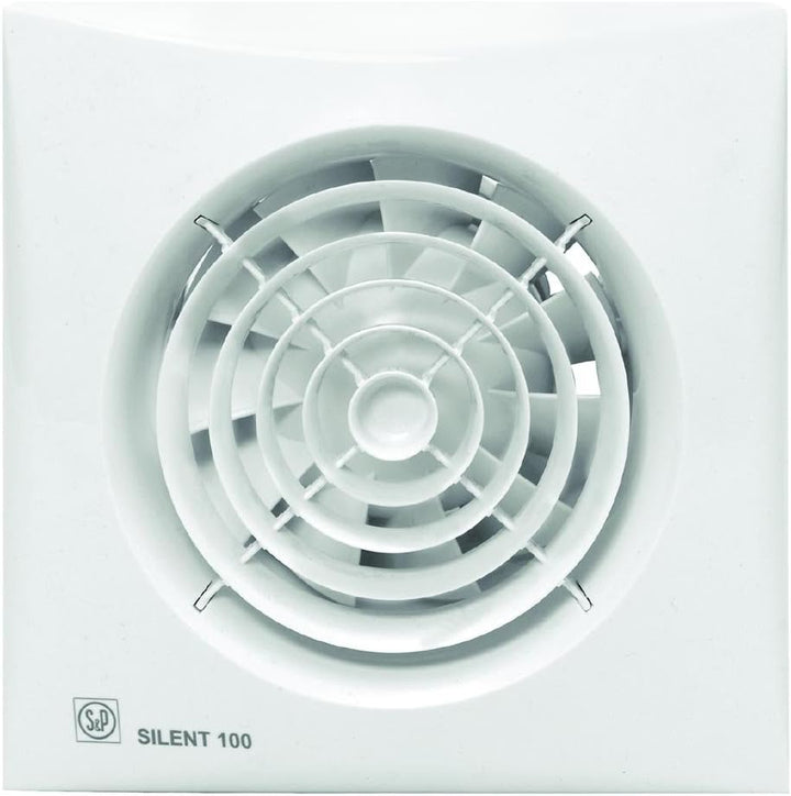 S und P Silent-100 Cz 12 V – Abzieher Bano Silent-100-CZ-12 V 8 W 2100RPM