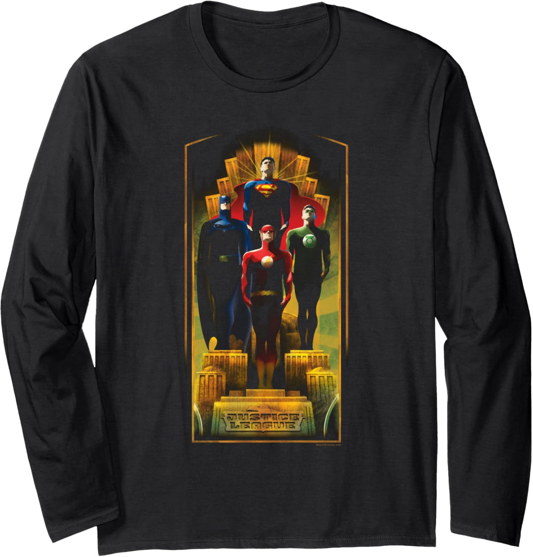 Justice League Deco Langarmshirt