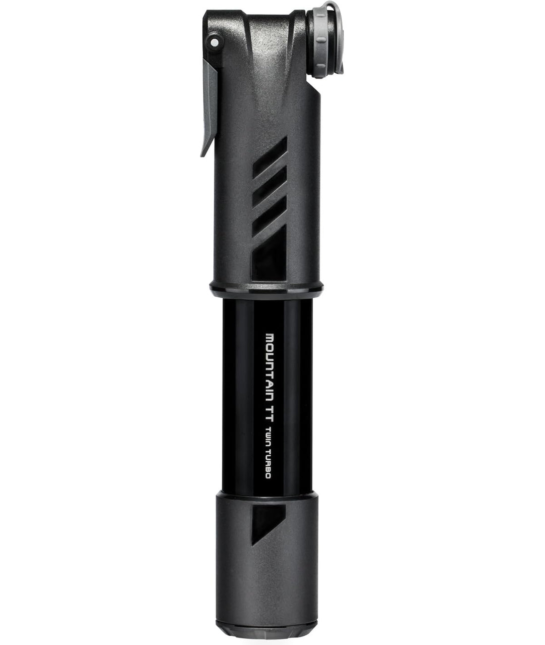 TOPEAK Mountain TT Twin Turbo Minipumpe TMTT-1, Black, L
