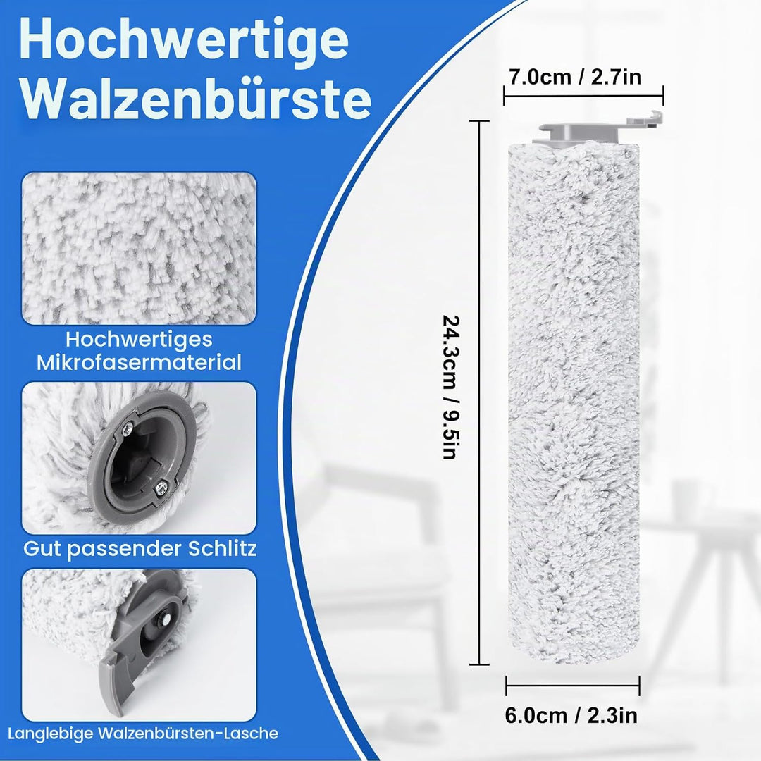 Bürstenrolle Ersatzteile für BISSELL CrossWave OmniForce 3912N / OmniFind 4006N Kabelloser Nass Troc