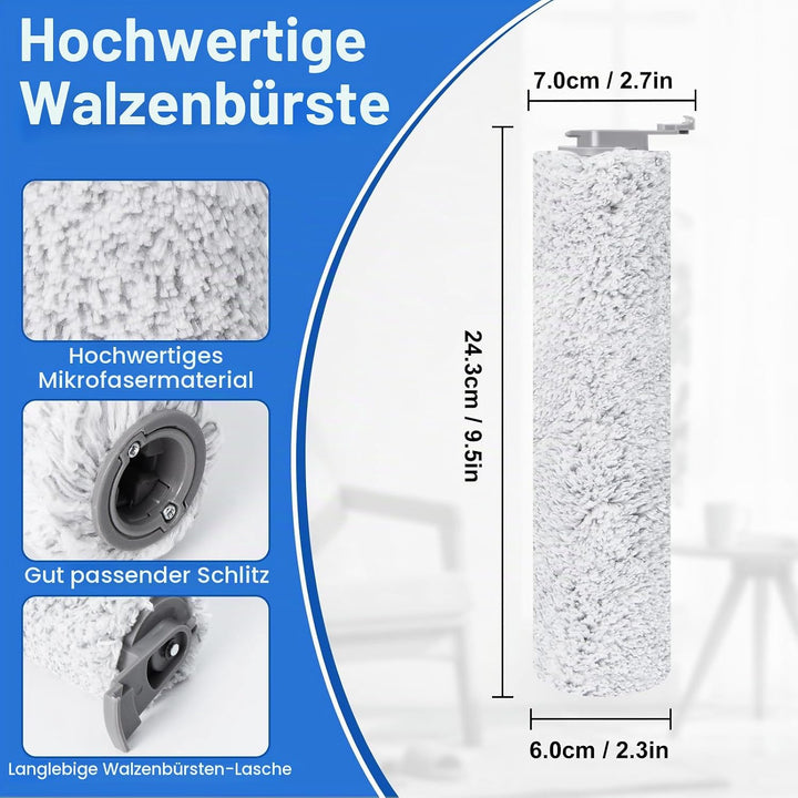 Bürstenrolle Ersatzteile für BISSELL CrossWave OmniForce 3912N / OmniFind 4006N Kabelloser Nass Troc