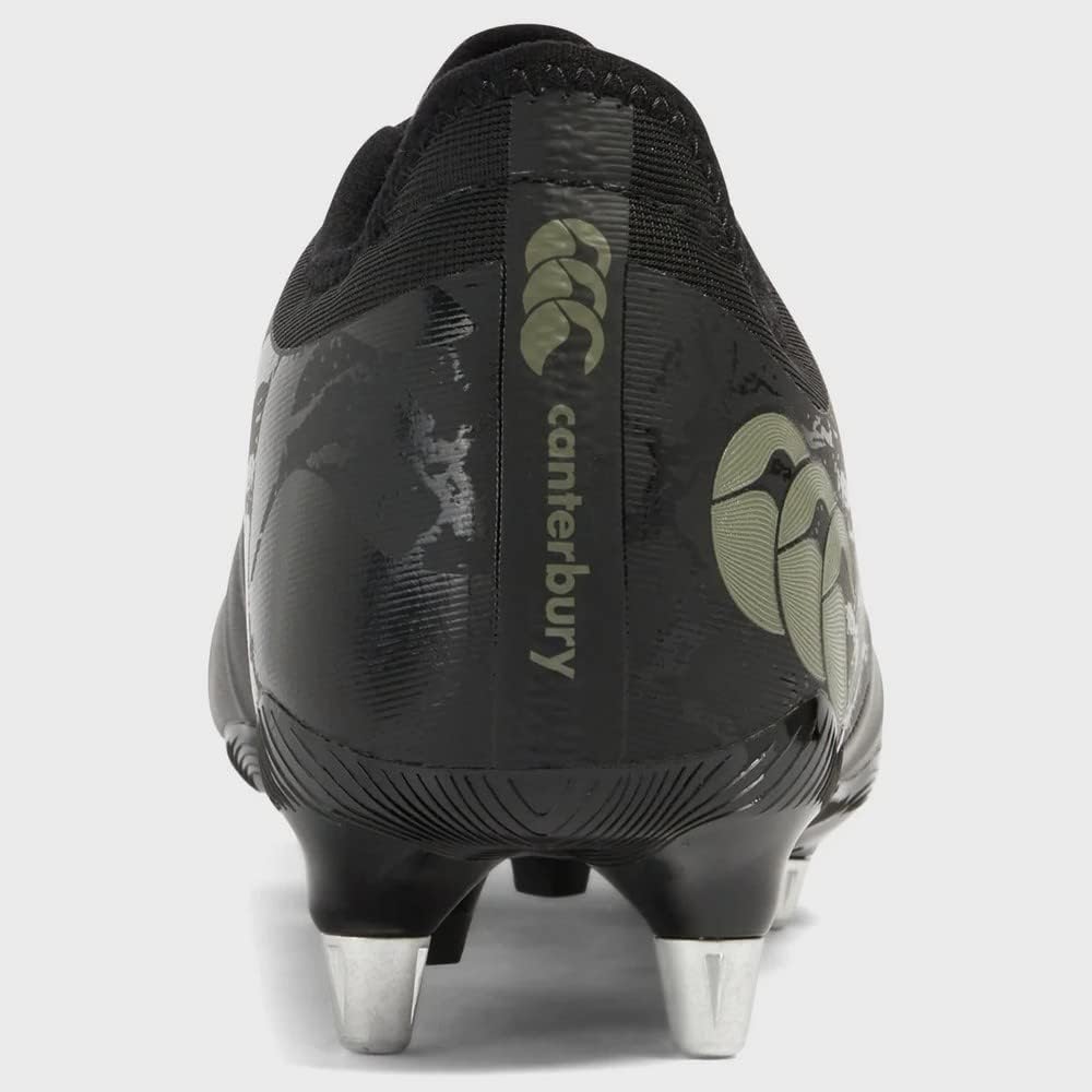 Canterbury Unisex Phoenix Genesis Pro Soft Ground Rugby-Stiefel 37.5 EU Black Gravity Grey, 37.5 EU