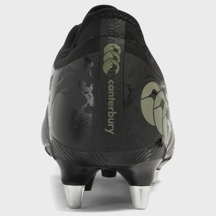 Canterbury Unisex Phoenix Genesis Pro Soft Ground Rugby-Stiefel 37.5 EU Black Gravity Grey, 37.5 EU