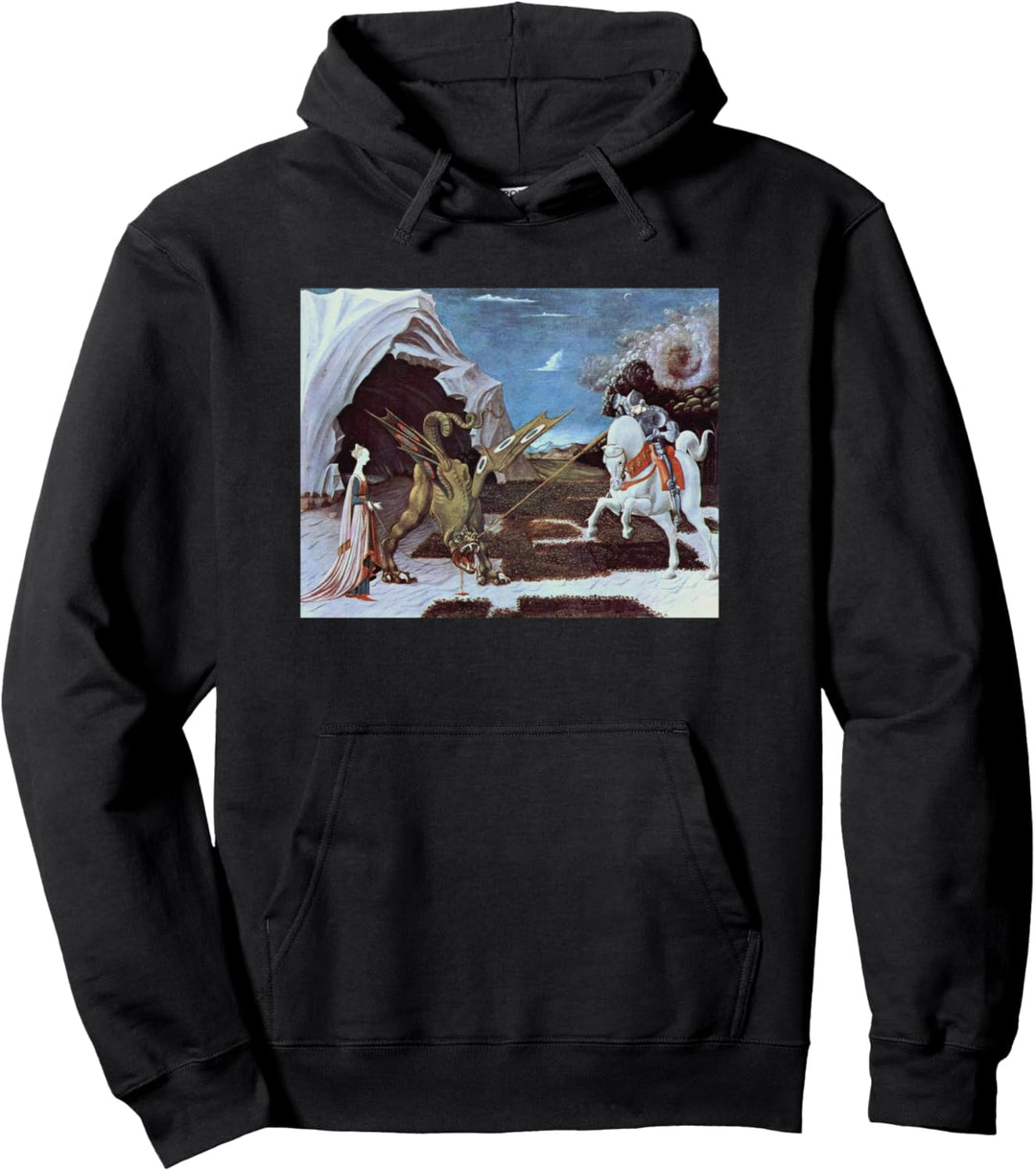 Paolo Uccello St. Georg und der Drache Pullover Hoodie