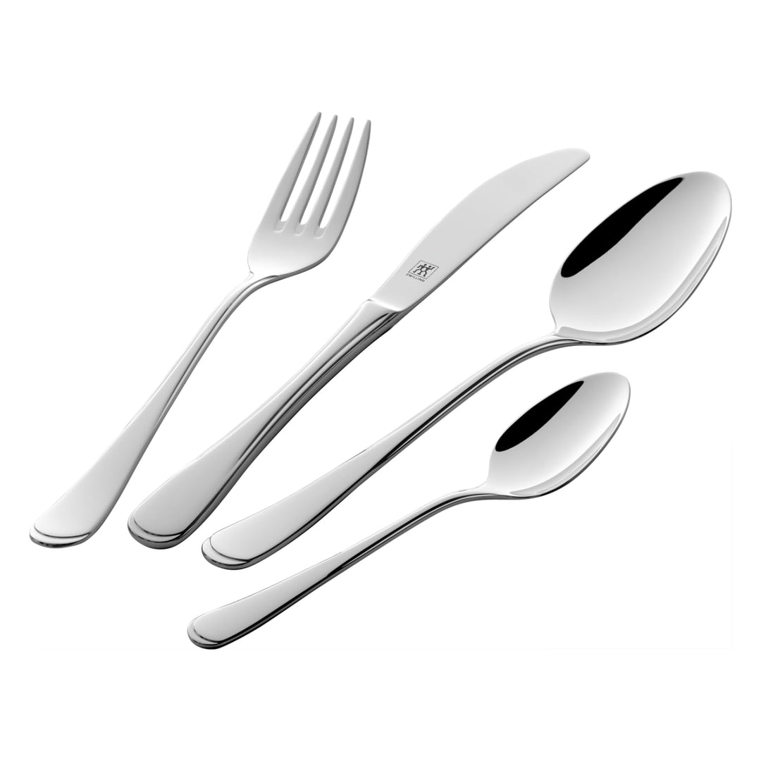 ZWILLING Nottingham Besteckset 68-teilig, Für 12 Personen, Edelstahl, Spülmaschinengeeignet, Silber