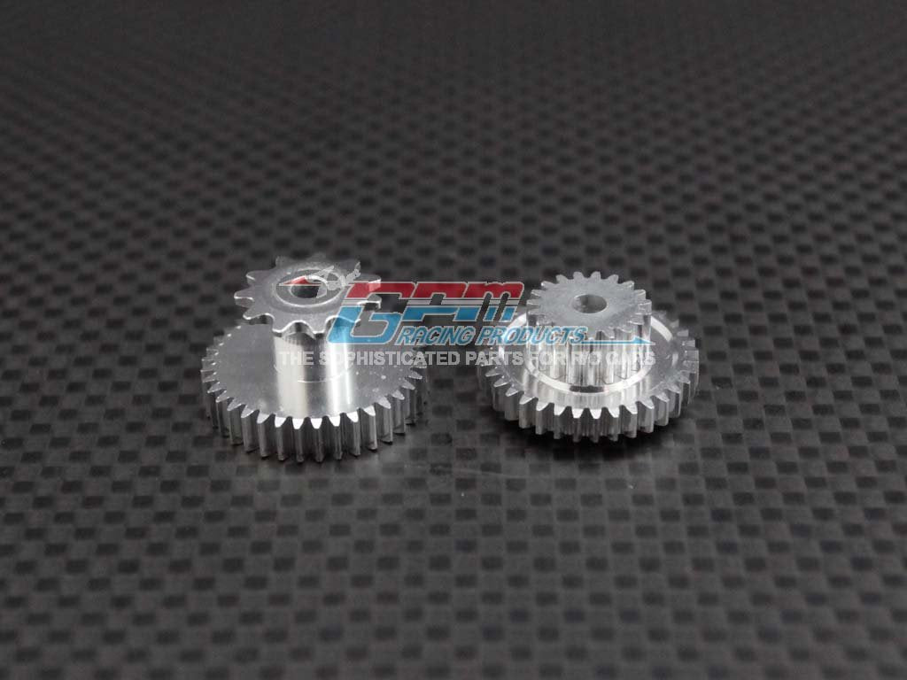 GPM Kyosho Motorcycle NSR500 Tuning Teile Aluminium Wheel Gear Assembly (KM155-19T36T, KM153-11T37T)
