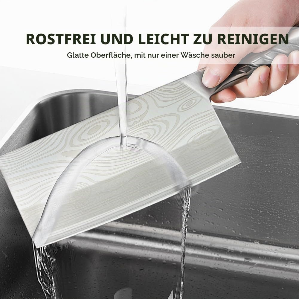 Messer set,2 Stücke Hackmesser, Küchenmesser,scharfes Profi-Universalmesser zur Verarbeitung von Gem