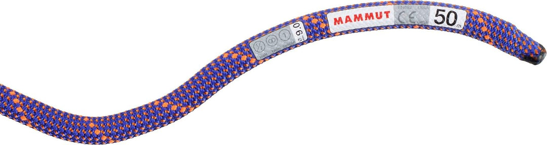 Mammut Crag Sender Dry Single 9.0 Seil Dry Standard, Ice-sunrise 60 m, Dry Standard, Ice-sunrise 60