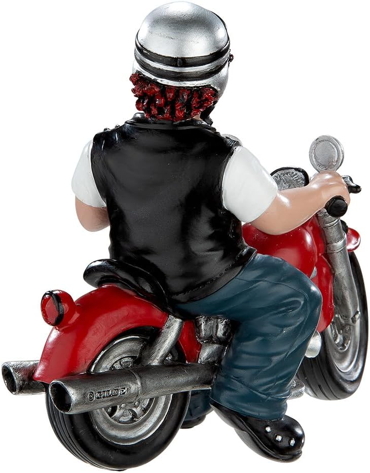 Gildeclown Biker - Geschenke für Männer - Motorradfahrer Glücksbringer 11 cm 03 Gildeclown - Heavy B