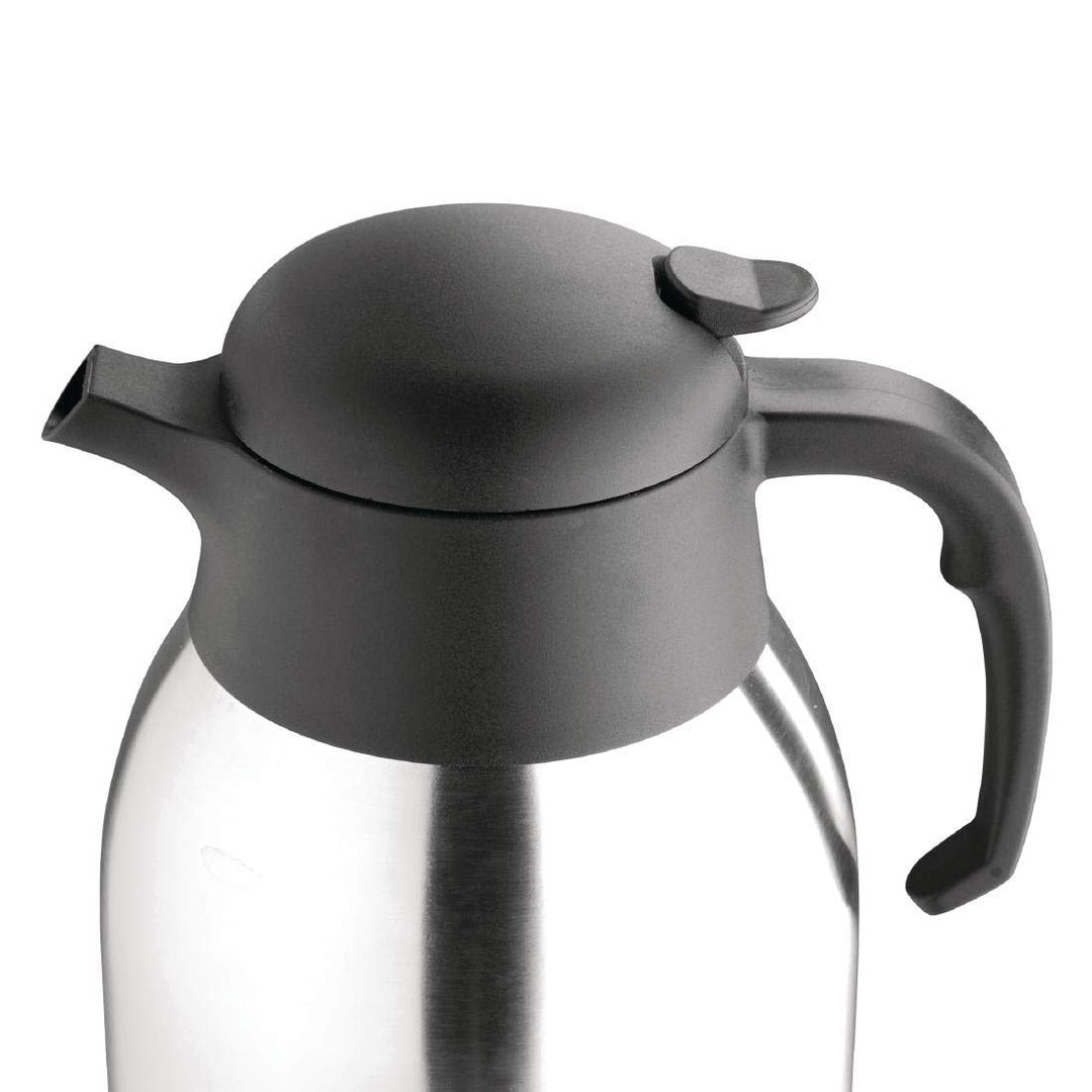 Olympia C092 unzerbrechlich Vakuum Krug, 1,5 l Kapazität, Edelstahl Finish, 215(H) x 143(Ø)