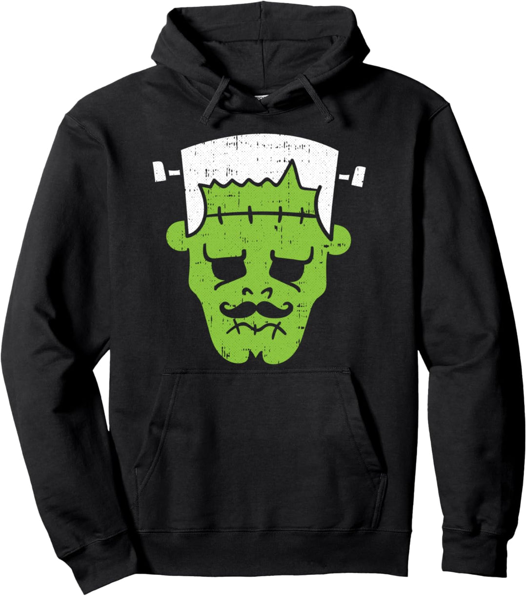 Frankenstein Lazy Halloween Kostüm Horror Movie Monster Pullover Hoodie