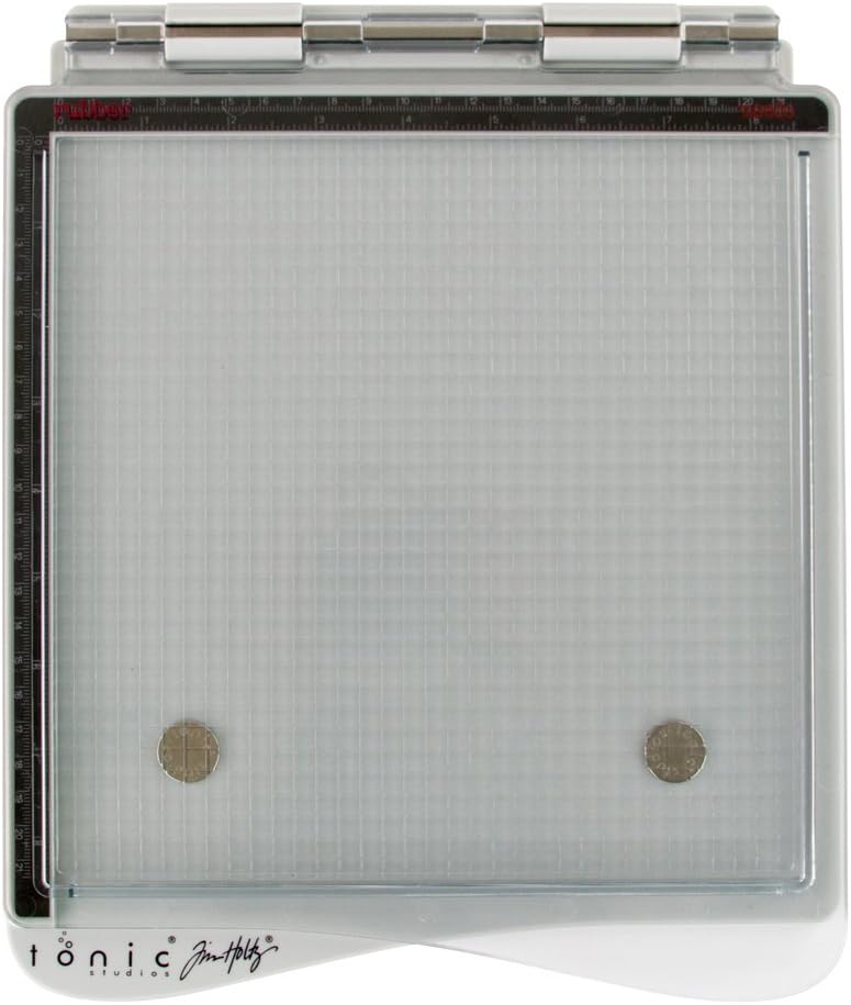Tonic Studios Tim Holtz Stamping Platform, Plastik, Grau, Large, 3, L
