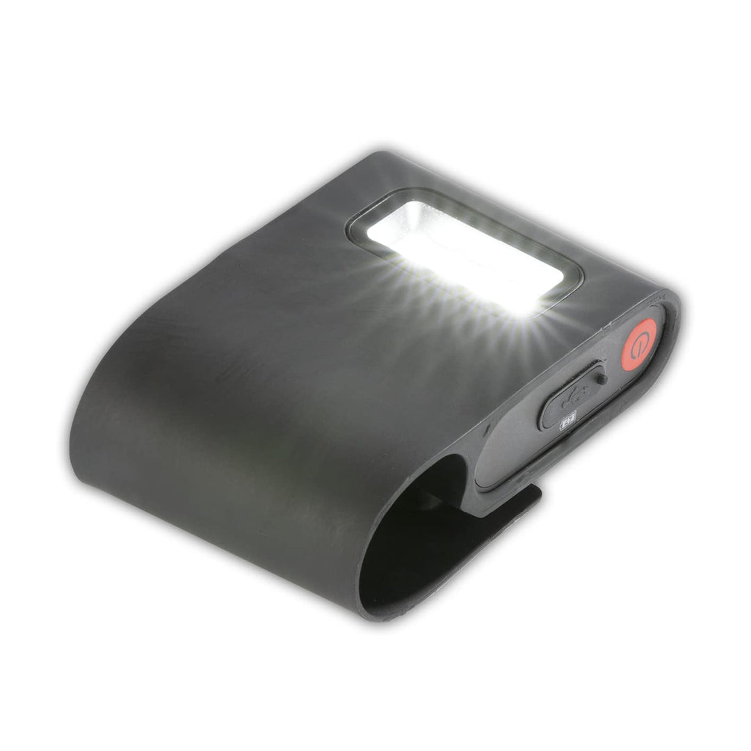 LANDMANN | Magnetische Grilllampe | Stromsparende LED-Technologie | Einfach & schnell angebracht | A