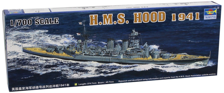 Trumpeter 05740 Modellbausatz H.M.S Hood 1941