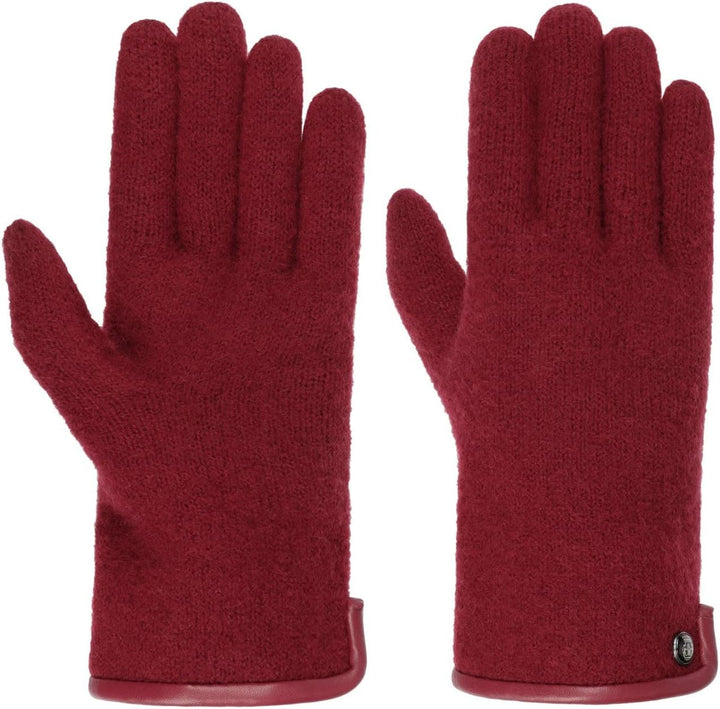 Roeckl Damen Original Walkhandschuh Handschuhe 20,5 cm (7,5) Rot, 20,5 cm (7,5) Rot