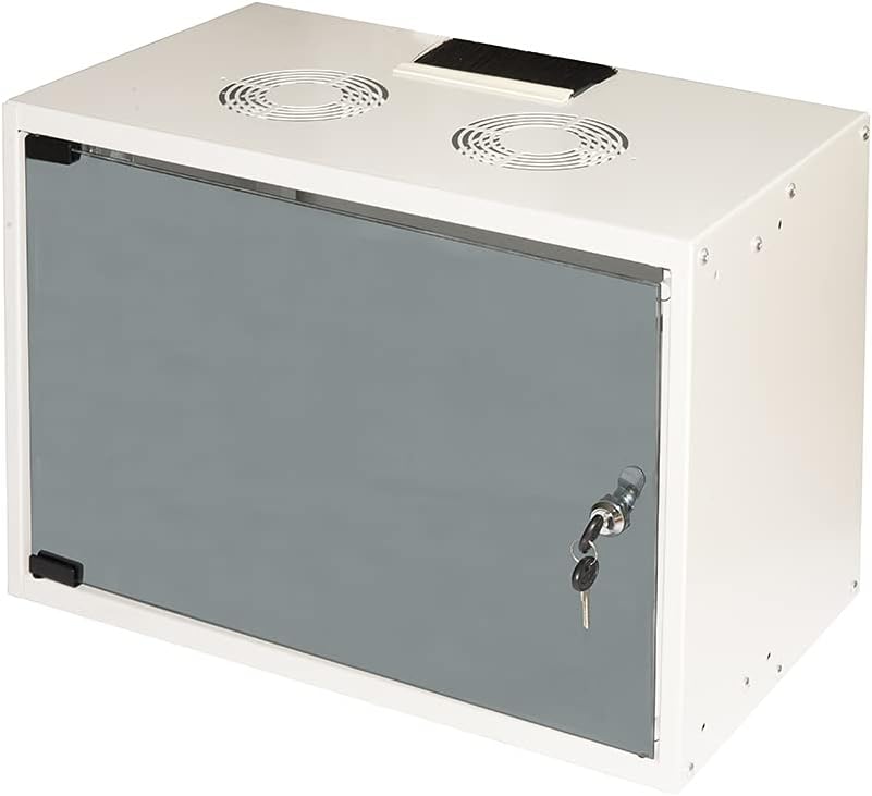 LK1907U30E Schrank Rack 19 Zoll (39 cm) zerlegt 6 Wand-Einheiten für Netze (H) 370 x (L) 540 x (T) 3