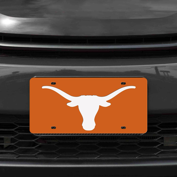 NCAA lasergeschnittenes Kennzeichen Texas Longhorns, Texas Longhorns