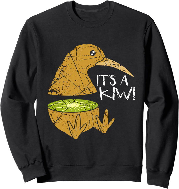 Lustige Kiwi-Vogelfrucht Sweatshirt