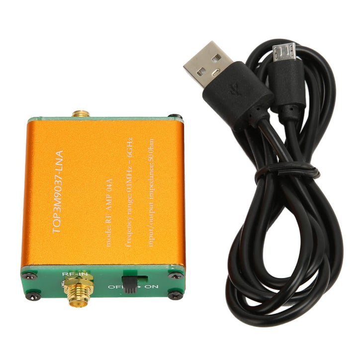 HF Verstärker, LNA Modul Verstärkung 20DB Audioverstärker RF Verstärkermodul 0.1MHz-6GHz Frequenzfäh