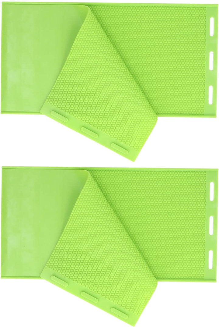 Haofy 2 Stück Bienenwachs-Pressform, Silikon-Bienenwachs-Form, Bienenwachs-Grundlagen-Pressform, Imk