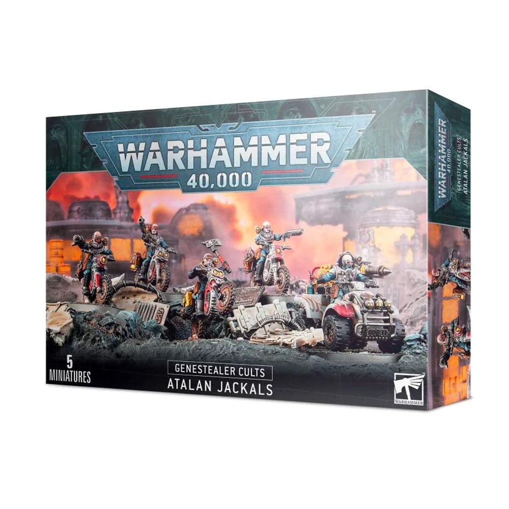 Warhammer 40 K – Genestealer Cults Atalan Jackals, Schwarz