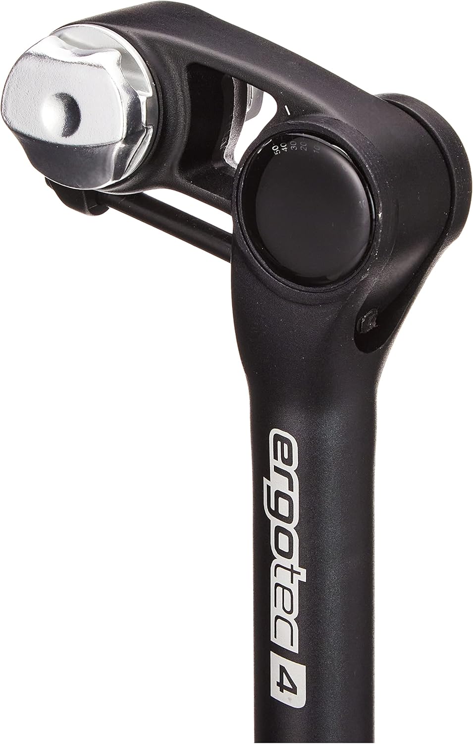 ergotec Futura Patentsattelstütze Alu (vertikal-verstellbar) Schwarz, Schwarz