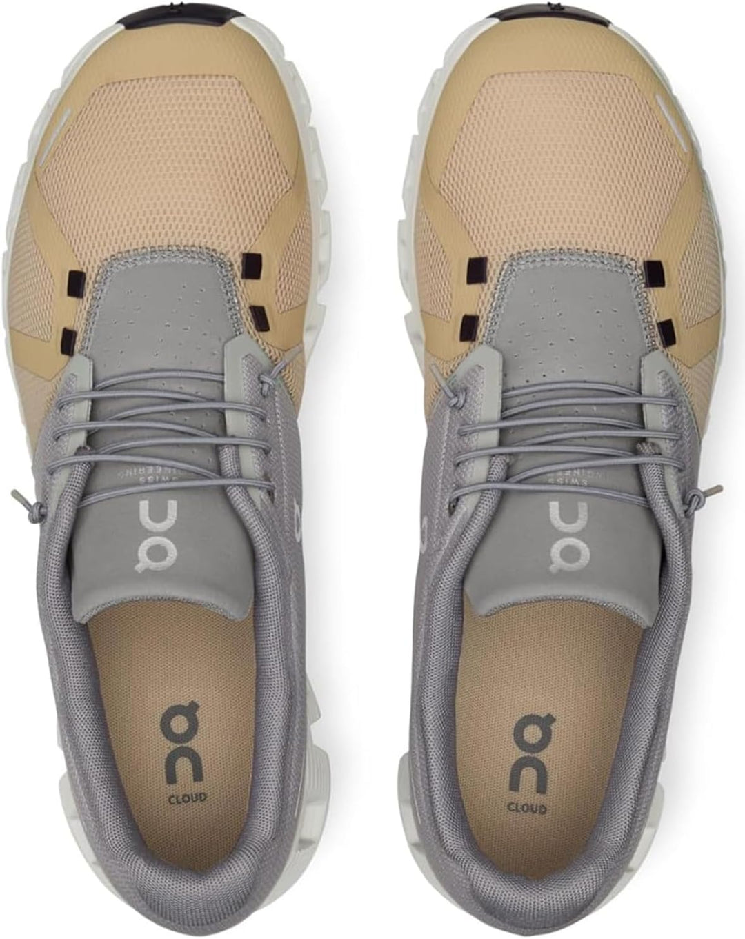 ON Cloud 5 Herren Sneaker 42 EU Fog Savannah, 42 EU Fog Savannah