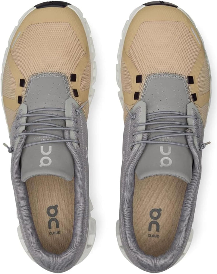 ON Cloud 5 Herren Sneaker 42 EU Fog Savannah, 42 EU Fog Savannah