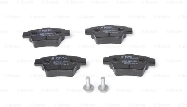 Bosch BP1009 Bremsbeläge - Hinterachse - ECE-R90 Zertifizierung - vier Bremsbeläge pro Set