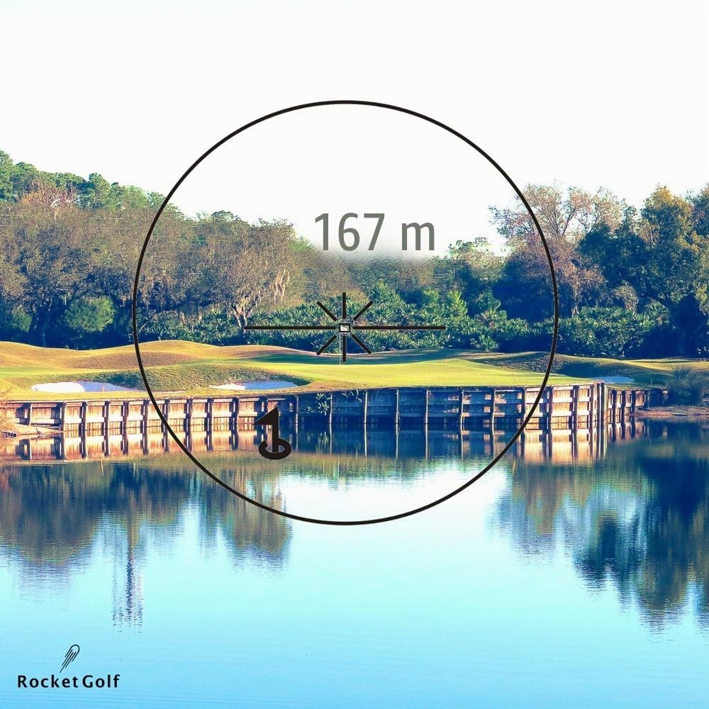 Golflaser.de - Golf Laser Entfernungsmesser Birdie 1300 Pro Slope Black - FlagFinder - 1300m Reichwe