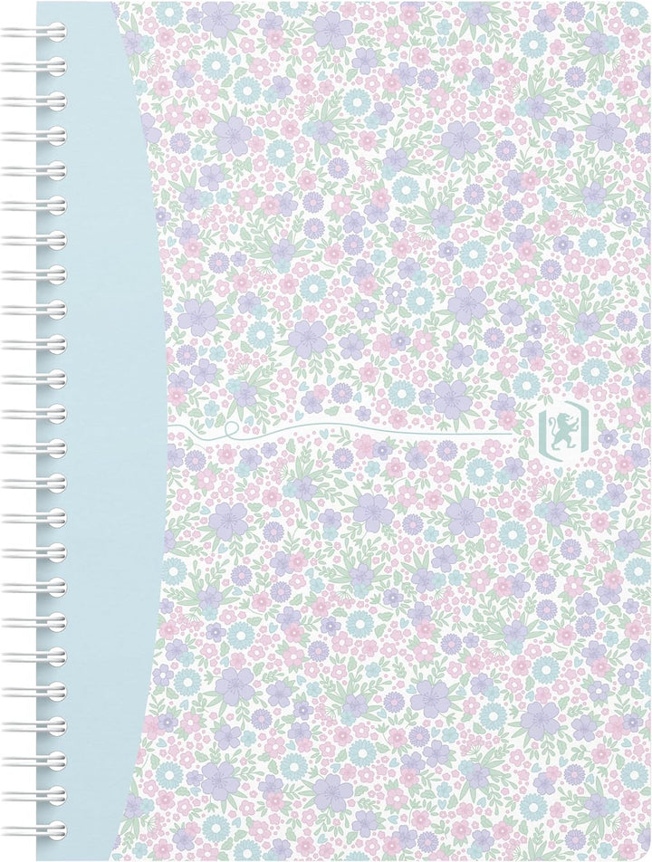 Oxford Hardcover Spiralbuch, 5er Pack, DIN A5, liniert, 3 Designs sortiert, liniert