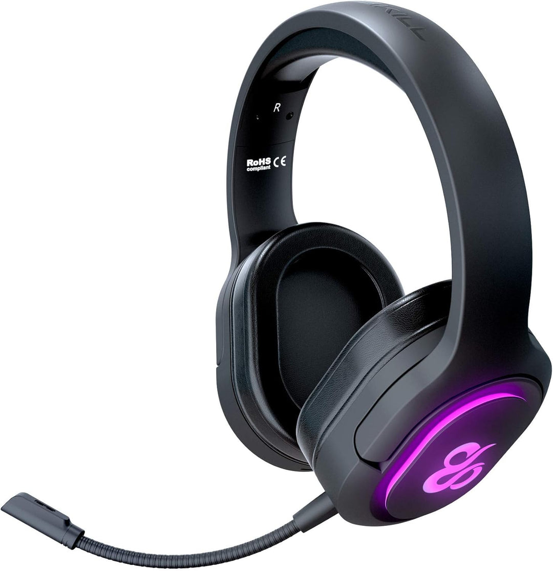 Newskill Scylla Gaming-Kopfhörer, kabellos, mit Mikrofon, vollständig abnehmbar, kompatibel mit PC,