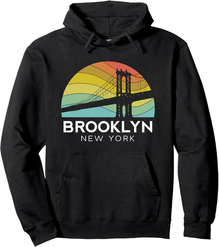New York Brooklyn Bridge Architektur NYC NY Urbanismus Pullover Hoodie