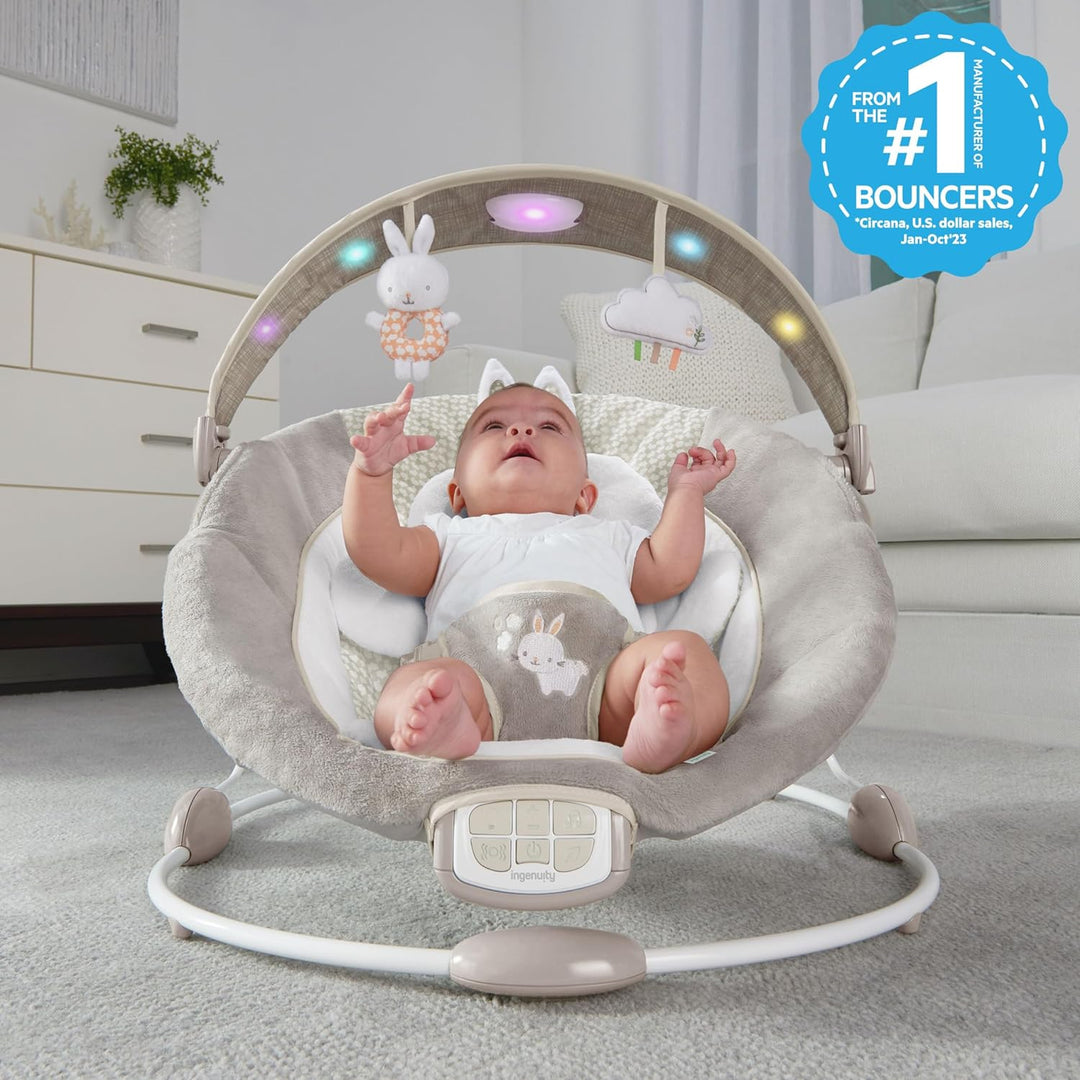Ingenuity, Twinkle Tails, Babywippe mit Vibrationen, Lichtern, Melodien, Lautstärkeregler und vielem