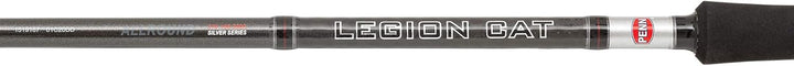 PENN Legion Cat Silver Spinnrute – Waller-Spinnrute zum Welsangeln 2.40m |100-300g, 2.40m |100-300g