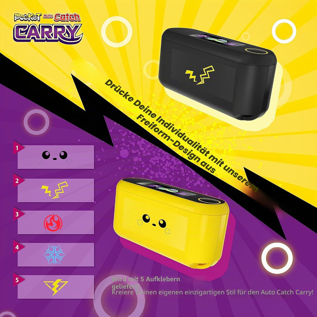 Brook Pocket Auto Catch Carry mit Schlüsselanhänger – Dual Accounts tragbare Version von Auto Catch