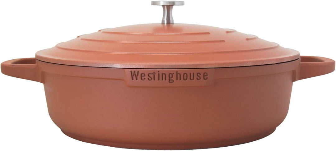 Westinghouse PERFORMANCE SERIES Schmorpfanne Hoher Rand - 28cm Servierpfanne Induktion - Pfanne mit